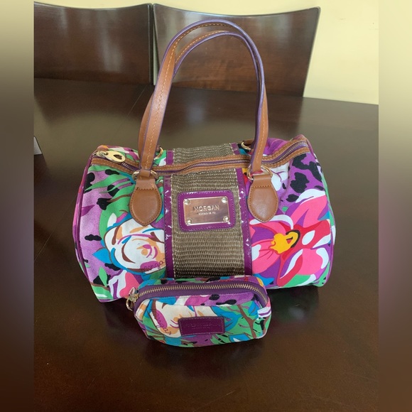 MORGAN DE TOI Matching Bag and Little Coin Purse / Cosmetics Bag - Picture 2 of 5